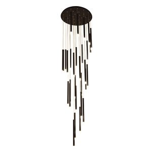 Couleur noire Acrylique Identique Fer Disponible Dimmable Moderne Carré Rond Cadre Led Plafonnier - Product Image 3