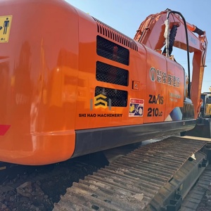 Excavadora Usada Hitachi ZX210LC de 21 Toneladas, Importada, Casi Nueva, Envío Gratis, con Motor, Caja de Cambios y Transmisión - Product Image 1