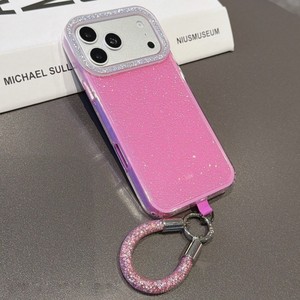 เคสโทรศัพท์สีนีออนสุดฮิต ประดับกลิตเตอร์ สายคล้องวิบวับ สำหรับสาวๆ  ฝาหลังมือถือ iPhone 11-17 Pro Max ขายส่งจากโรงงาน - Product Image 2
