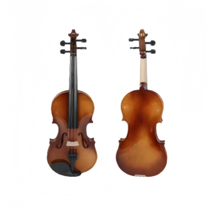 Violín 4/4 Hecho a Mano <span class=keywords><strong>de</strong></span> Alta Calidad, Nuevo, con Set para Principiantes, Violín Electroacústico y Arco para Lecciones <span class=keywords><strong>de</strong></span> Música Privadas - Product Image 6