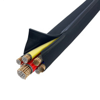 JPCZ-90 Funda Protectora de Cables Flexible Estética, Funda Trenzada de Nailon, Organizador de Cables Eléctricos