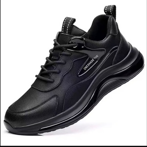 Nouvelles chaussures de travail respirantes, chaussures de sport à semelle épaisse tendance, chaussures de course pour hommes, chaussures décontractées - Product Image 5