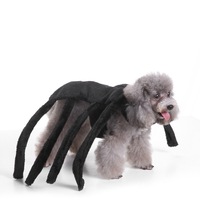 Costumes d'Halloween pour animaux de compagnie, best-seller transfrontalier, amusants et festifs, motif coquille de tortue 3D rembourrée en polyester, transformation chien/chat