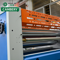 Ligne de finition de surface pour panneaux MDF, machine de laminage à froid pour placage PVC et papier