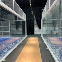 Fabricante Profesional de Pistas de Pádel Duraderas, Proveedor de China, Fábrica, Vidrio Templado de 12 mm, Césped Artificial, CE