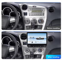 Radio Android con Carplay para Toyota Matrix 2009-2014, Unidad Principal Estéreo de 10 Pulgadas, GPS, Navegación, Reproductor Multimedia para Auto