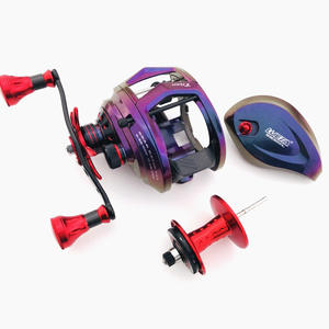 Baitcasting-carrete de pesca 11 + 1BB 7,1: 1, carrete de tambor de arrastre máximo de 17kg de alta velocidad para lubina en el océano, pesca ambiental, Nuevo - Product Image 2