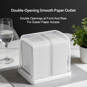 <span class=keywords><strong>Distributeur</strong></span> de mouchoirs en ABS personnalisé en gros avec <span class=keywords><strong>ventouse</strong></span>, support de serviettes en <span class=keywords><strong>papier</strong></span> à ressort, fourni par le fabricant - Product Image 3