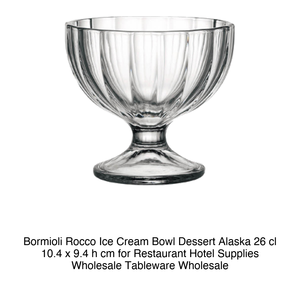 ถ้วยไอศกรีม Bormioli Rocco รุ่น Alaska ขนาด 26 ซล. 10.4 x 9.4 ซม. สำหรับร้านอาหาร โรงแรม ขายส่งอุปกรณ์บนโต๊ะอาหาร - Product Image 2