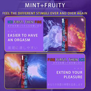 Mond Petite Water Ijs En Vuur Dubbele Dag Fruit Smaak Paar Flirten Voorspel Sex Toy Sex Producten Orale Sex Vloeistof - Product Image 5