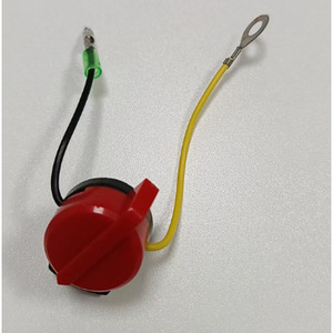 Interrupteur d'arrêt à trois fils pour moteur à essence, interrupteur d'extinction d'incendie en fer, pièces de motoculteur et de truelle motorisée - Product Image 3