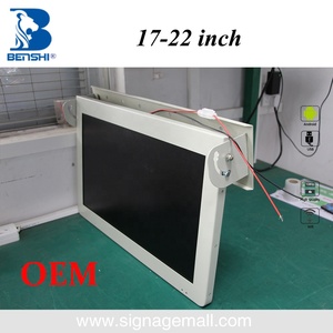 Bems LCD lật xuống xe buýt Roof TV 12V/24V 4G/Wifi 4G GPS USB Lan h-d-m-i trong/ra SD AV 15.6 inch xe buýt quảng cáo Màn Hình Xe Buýt màn hình - Product Image 4