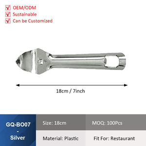 Ouvre-bouteille de bière manuel en acier inoxydable pour ouvrir les bouteilles et les canettes-Tire-bouchon et ouvre-bouteille - Product Image 5