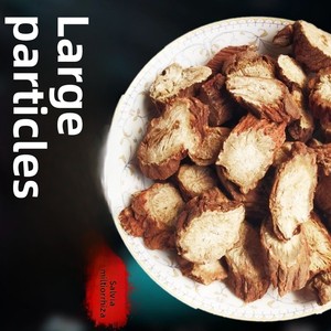 Poudre de racine de ginseng et d'herbe Dan Shen séchée naturelle chinoise en gros, 500g, emballage en boîte amère, Montagne de Changbai, pour usage traditionnel - Product Image 2