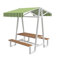 Combinaison de chaise de table carrée pour l'extérieur, pour le jardin, la cour, le thé au lait, les loisirs et les repas.