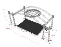 Estructura de Aluminio para Iluminación de Escenarios, Estructuras de Aluminio para Stands de Exhibición, Estructura de Aluminio para Eventos