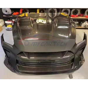 Cubierta de motor de capó de fibra de carbono para GTR R35 <span class=keywords><strong>R32</strong></span> <span class=keywords><strong>Skyline</strong></span> Q50, buen ajuste, precio al por mayor - Product Image 1
