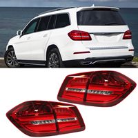 Pour Mercedes Benz Classe GL GLS X166 W166 2013-2019, mise à niveau Facelift vers le style le plus récent, ensemble de feux arrière LED à barre LED