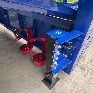 Semi-remorque porte-voitures à 3 essieux, double pont, capacité de 8 véhicules, châssis en acier à faible gravité pour les services de logistique automobile - Product Image 4