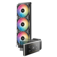 Nouveau Refroidisseur Liquide AIO DeepCool LT360 VISION ARGB 360mm avec Écran IPS 4,5 pouces pour CPU LGA 1851 1700 1200 115X AM5 AM4