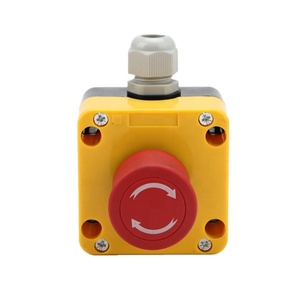Push Button Emergency Button Push Button Switch XDL722-JB174P Waterproof Mushroom Estop Emergency Stop Push Button Switch Box