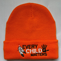 Bonnet tricoté unisexe en acrylique 100% avec logo personnalisé brodé en 3D, design OEM, chaud pour l'hiver, avec revers en maille gaufrée