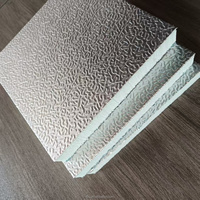 Panneau mural extérieur à cellules fermées, isolant thermique, double aluminium, écologique, résistant à l'eau et au feu, pour chambre froide, hôtel et atelier