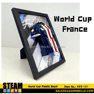 Recuerdo <span class=keywords><strong>de</strong></span> la Copa <span class=keywords><strong>Mundial</strong></span>, Regalo para Fanáticos del Fútbol, Bloque <span class=keywords><strong>de</strong></span> Diamantes <span class=keywords><strong>de</strong></span> Material ABS Plástico <span class=keywords><strong>de</strong></span> Buena Calidad, Decoración para el Hogar con la Camiseta <span class=keywords><strong>de</strong></span> Francia - Product Image 4