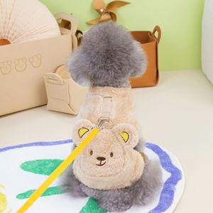 Bonita Sudadera con capucha suave y gruesa de terciopelo coral para mascotas, ropa personalizada para perros de diseño al por mayor - Product Image 6