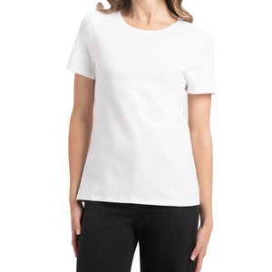 T-shirt d'été décontracté à manches courtes, nouvelle collection, vente en gros, pas cher, haute qualité, mélange polyester/coton, personnalisable - Product Image 1