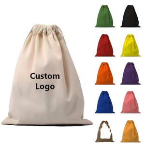 Bolsas de Lona de Alta Calidad con Cordón, Impresión Personalizada, Bolsas de Lona de Algodón con Logotipo - Product Image 1