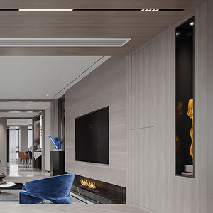 Pannello Murale Benovo Moderno di Alta Qualità in Stile Tradizionale, Rivestimento Personalizzato Colorato, Ecologico e Impermeabile per Sfondo TV - Product Image 3