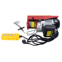 Petite grue micro pour le levage domestique, treuil télécommandé, treuil de traction, climatisation, treuil électrique portable