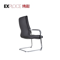 Chaise de bureau moderne confortable à dossier haut avec coussin souple pivotant, fauteuil de bureau ergonomique en cuir