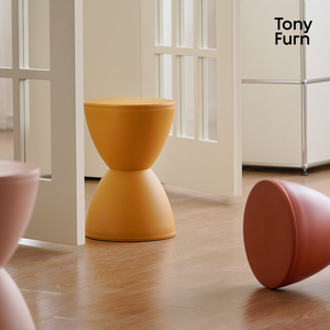 Taburete pequeño de plástico con forma de diseño creativo, decoración multiusos para el hogar, taburete pequeño <span class=keywords><strong>y</strong></span> <span class=keywords><strong>mesa</strong></span> auxiliar - Product Image 3