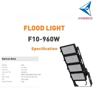Lámpara de Mástil Alto para Exteriores Xindeco IP66 240W-960W SMD3030 -20~50°C Temperatura de Funcionamiento Construcción Modular Aleación de Aluminio 5 Años de Garantía - Product Image 3