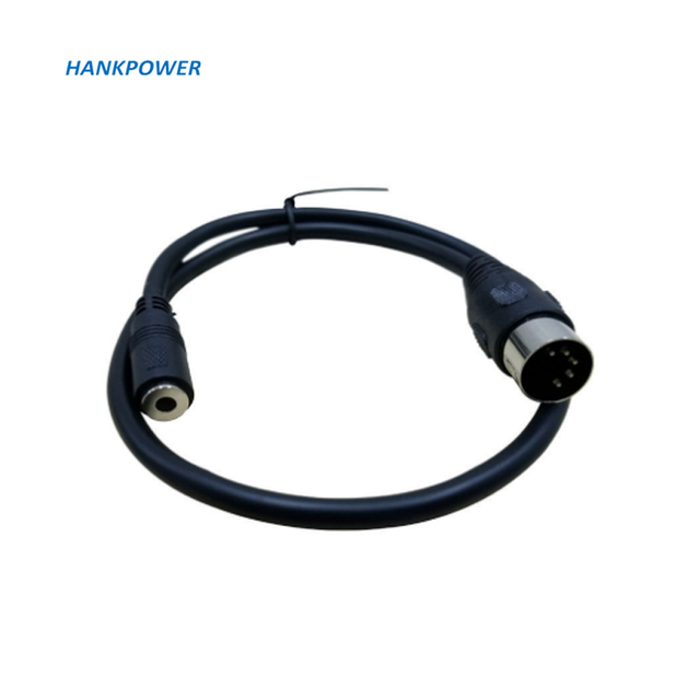 DIN 5P to 3.5mm Cable 50CM 5Pin DIN Plug Male to 3.5 MM Female SmartPhone AUX Headphone Stereo Jack Adapter Input Cable