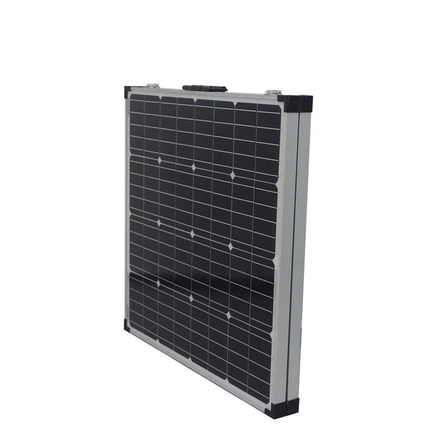 200W Mono Foldable Solar Suitcase with 22% Efficiency OLLIN Brand Anodized Aluminum Alloy Frame and 10A/20A/30A PWM Controller