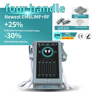 <span class=keywords><strong>Appareil</strong></span> d'entraînement EMS professionnel 4-en-1 électrique avec écran de 45,6 pouces et puissance de 2000 W pour l'amélioration des fessiers et le tonification abdominale - Product Image 4