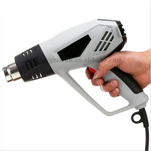 Industrial 2000W 2 Gear Temperatures Settings Multifunction Electric <strong>Heating</strong> Hot Air <strong>Gun</strong> With Nozzle Attachments Power Tool - Product Image 1