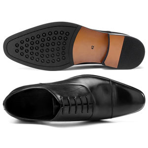 Zapatos de Vestir Formales de Cuero para Hombre, Estilo Italiano, de Lujo, Oxford Sin Cordones, Hechos a Mano, con Patrón de Camuflaje Bordado, para Otoño - Product Image 3