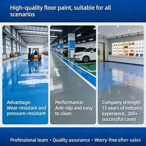 <span class=keywords><strong>Peinture</strong></span> <span class=keywords><strong>pour</strong></span> sols en <span class=keywords><strong>polyuréthane</strong></span> à base d'eau écologique, haute brillance, système de revêtement <span class=keywords><strong>pour</strong></span> <span class=keywords><strong>garage</strong></span> et atelier, facile à nettoyer et à entretenir - Product Image 5