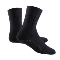 Chaussettes de plongée en caoutchouc chloroprène élastique de 3 mm pour la natation en eau froide et antidérapante en hiver, protection chaude pour la plage