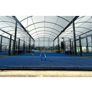 Terrains de padel durables 10x20m, terrain de padel panoramique intérieur, faible entretien - Product Image 6