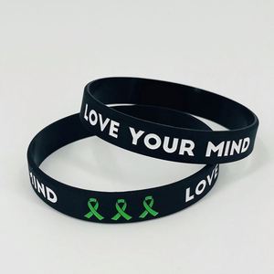 Bracelet en silicone personnalisé pour fabricant, vente en gros, impression, gravure, logo publicitaire, texte - Product Image 5