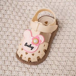 <span class=keywords><strong>Sandales</strong></span> d'été pour filles, mignonnes, respirantes, antidérapantes, chaussures pour enfants, <span class=keywords><strong>sandales</strong></span> de plage confortables à semelles souples pour tout-petits - Product Image 5