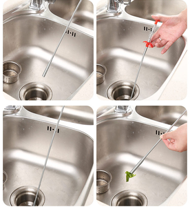 Desatascador de Drenaje, Limpiador de Fregaderos, Desatascador de Tuberías para Cocina, Baño, Eliminador de Cabello, Desatascador de Inodoros, Limpiador de Baño y Cocina - Product Image 2