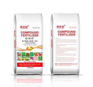Fertilizante compuesto de la marca LV FENG WANG <span class=keywords><strong>NPK</strong></span> 12-12-17 + 2MgO + TE Blue Granular SOP/MOP basado - Product Image 3
