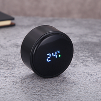 Bouteille isotherme intelligente en acier inoxydable portable avec affichage de la température LED pour le bureau, les voyages et les activités de plein air