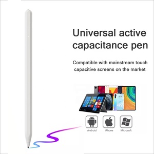 Stylet numérique capacitif en métal haute sensibilité <span class=keywords><strong>pour</strong></span> téléphone portable, stylet tactile <span class=keywords><strong>pour</strong></span> écran tactile, stylet actif <span class=keywords><strong>pour</strong></span> dessin - Product Image 2